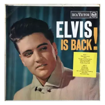 VG+ | VG+ LP Elvis Presley: Elvis Is Back!