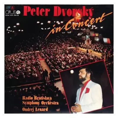 NM | VG+ 2LP Peter Dvorský: In Concert (2xLP + PLAKÁT)