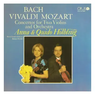 VG+ | VG+ LP Johann Sebastian Bach: Concertos For Two Violins And Orchestra