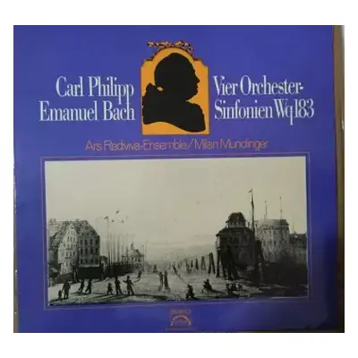 NM | VG+ LP Carl Philipp Emanuel Bach: Vier Orchester-Sinfonien Wq 183