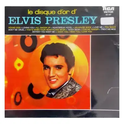 VG+ | VG+ LP Elvis Presley: Le Disque D'or D'Elvis Presley