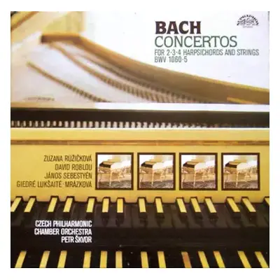 VG+ | VG+ 2LP Johann Sebastian Bach: Concertos For 2-3-4 Harpsichords And Strings BWV 1060-5 (2x