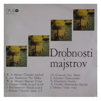 VG+ | VG+ LP Various: Drobnosti Majstrov