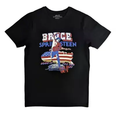 Bruce Springsteen Unisex T-shirt: Born In The Usa '85 (back Print) (x-large) XL