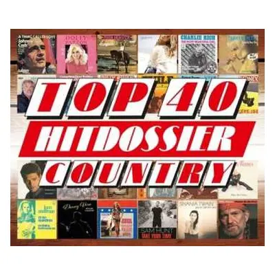 4CD Various: Top 40 Hitdossier Country