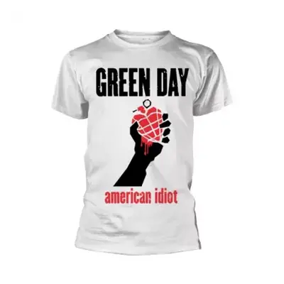 Tričko American Idiot Heart (white) M