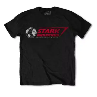 Marvel Comics Unisex T-shirt: Stark Industries (small) S