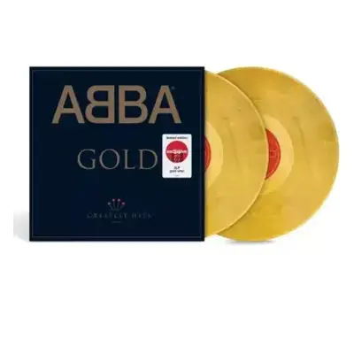 VG | NM 2LP ABBA: Gold Greatest Hits LTD | CLR