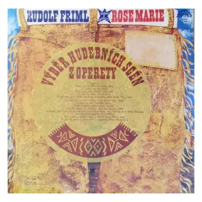 NM | VG+ LP Rudolf Friml: Rose Marie - Scény Z Operety