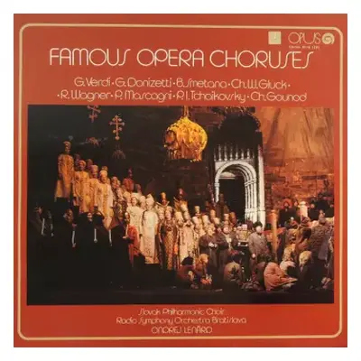 VG+ | VG+ LP Bedřich Smetana: Famous Opera Choruses