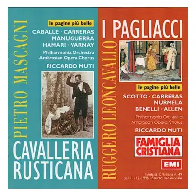 CD Philharmonia Orchestra: Cavalleria Rusticana (Le Pagine Più Belle) / I Pagliacci (Le Pagine P