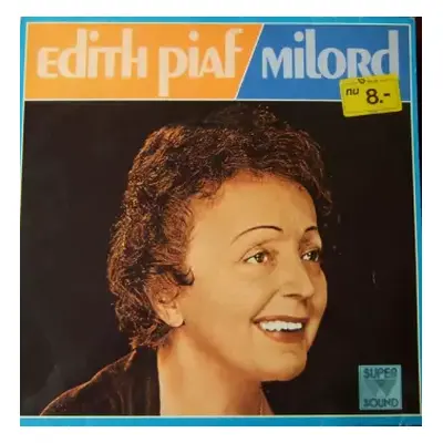 VG+ | VG+ LP Edith Piaf: Milord