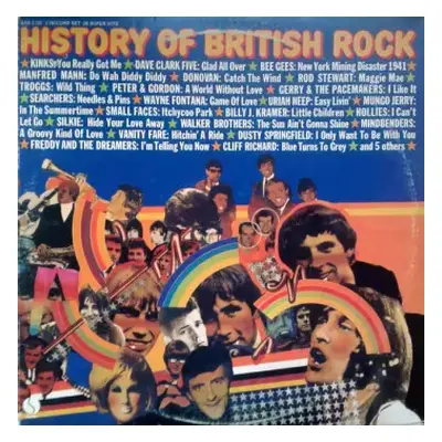 VG+ | VG+ 2LP Various: History Of British Rock