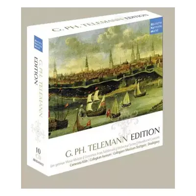 10CD Georg Philipp Telemann: G. Ph. Telemann Edition : Der Getreue Music-Meister, Die Tageszeite