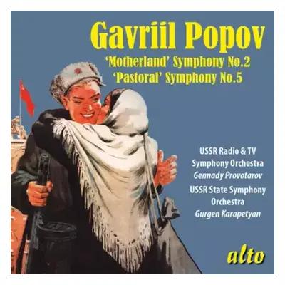 CD Ussr Radio & Television So/ Provotarov: Gavriil Popov: Sym No. 2 Motherland & Sym No. 5