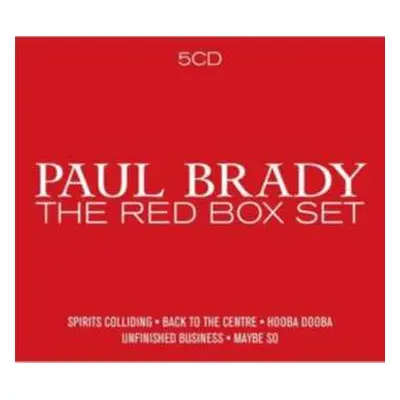 5CD Paul Brady: Red Box Set