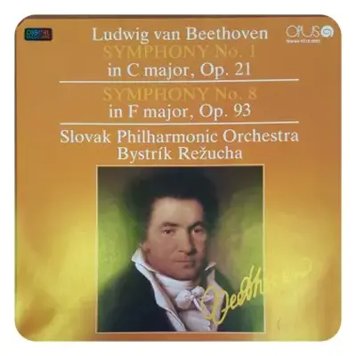 VG+ | VG+ LP Ludwig van Beethoven: Symphony No. 1 In C Major, Op. 21, Symphony No. 8 In F Major,