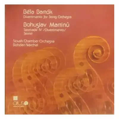 VG+ | VG+ LP Bohuslav Martinů: Divertimento For String Orchestra / Serenade IV (Divertimento) / 