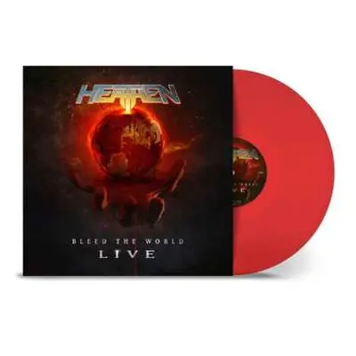 LP Heathen: Bleed The World: Live (transparent Red Vinyl)