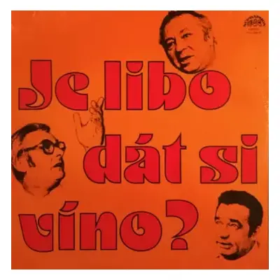 VG+ | VG+ LP Miroslav Horníček: Je Libo Dát Si Víno?