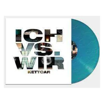 LP Kettcar: Ich Vs. Wir (curacao / White Marbled Vinyl) (limited Edition)