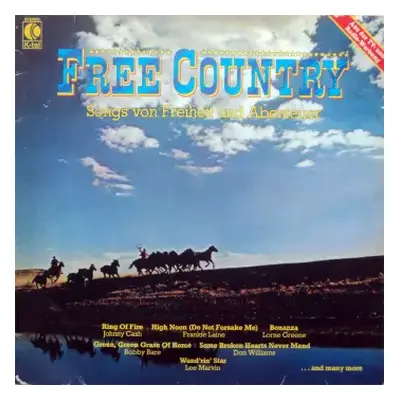 VG+ | VG+ LP Various: Free Country (Songs Von Freiheit Und Abenteuer)