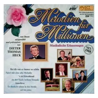 NM | VG+ LP Various: Melodien Für Millionen - Neu 1988