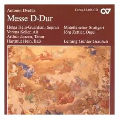 CD Antonín Dvořák: Messe D-Dur