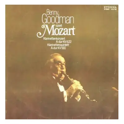 VG+ | VG+ LP Wolfgang Amadeus Mozart: Benny Goodman Spielt Mozart