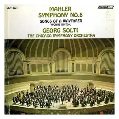 VG+ | VG+ 2LP/Box Set Georg Solti: Symphony No. 6 / Songs Of A Wayfarer