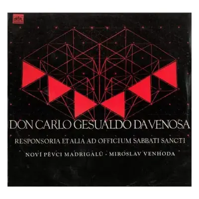 NM | VG+ LP Prague Madrigal Singers: Responsoria Et Alia Ad Officium Sabbati Sancti