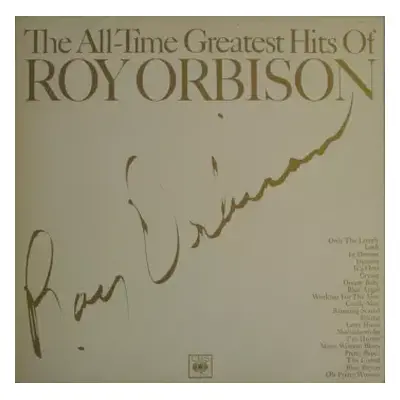 VG+ | VG LP Roy Orbison: The All-Time Greatest Hits Of Roy Orbison