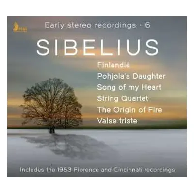 CD Jean Sibelius: Jean Sibelius - Early Stereo Recordings