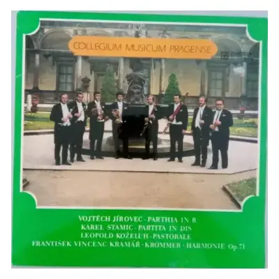 VG+ | VG+ LP Collegium Musicum Pragense: Parthia In B / Partita In Dis / Pastorale / Harmonie Op