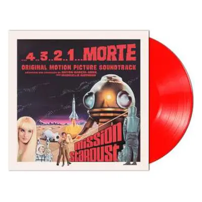 LP Abril,anton Garcia / Giombini,m: 4 3 2 1 Morte - O.s.t. - Ltd Clear Red Vinyl