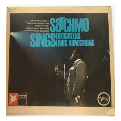 VG+ | VG+ LP Louis Armstrong: Satchmo Sings Evergreens