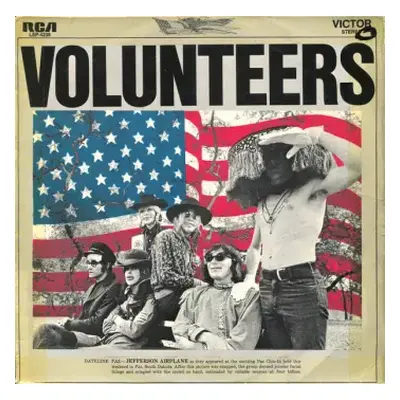 VG | VG+ LP Jefferson Airplane: Volunteers