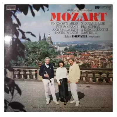 VG | VG+ LP Wolfgang Amadeus Mozart: Unknown Arias For Soprano And Obbligato Instruments