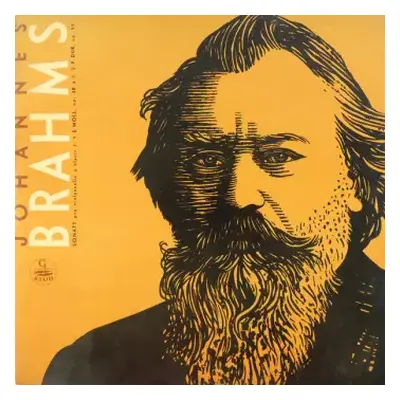 NM | VG+ LP Johannes Brahms: Sonáty Pro Violoncello A Klavír Č. 1 E Moll, Op. 38 A Č. 2 F Dur, O