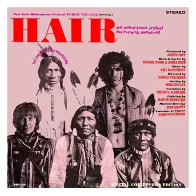 VG+ | VG+ LP Various: New York Shakespeare Festival Public Theater Presents Hair: An American Tr