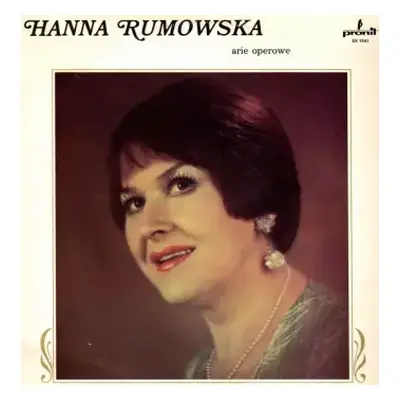 NM | VG+ LP Hanna Rumowska: Arie Operowe