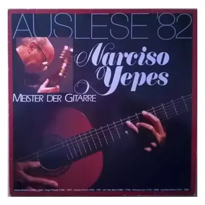 VG+ | VG+ LP Narciso Yepes: Meister Der Gitarre (Auslese '82)