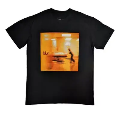 Blur Unisex T-shirt: Blur Album Cover (black) (small) S