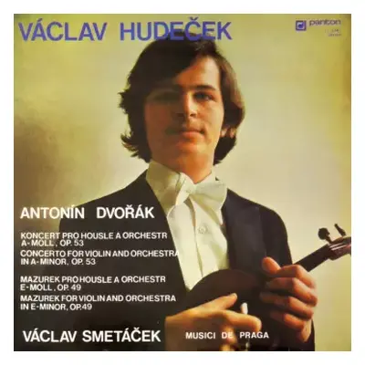 VG+ | VG+ LP Antonín Dvořák: Koncert Pro Housle A Orchestr A-Moll, Op. 53 - Mazurek Pro Housle A