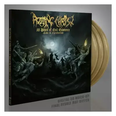 LP Rotting Christ: 35 Years Of Evil Existence - Live In Lyc. (3lp Go)