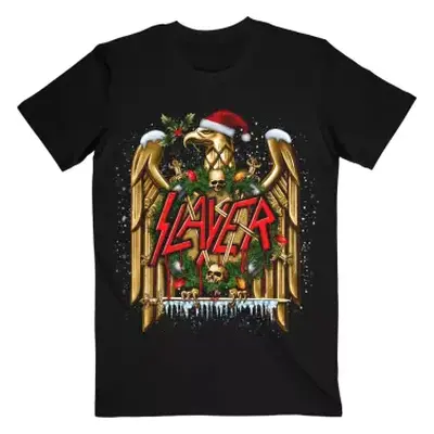 Slayer Unisex T-shirt: Holiday Eagle (small) S