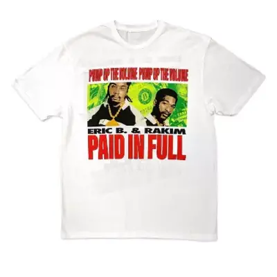 Eric B. & Rakim Unisex T-shirt: Pump Up The Volume (back Print) (xx-large) XXL