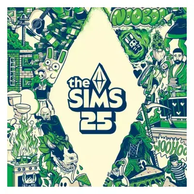 2LP: Sims 25th Soundtrack / Various - Clear/green