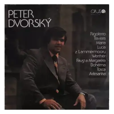 VG+ | VG+ LP Peter Dvorský: Peter Dvorský