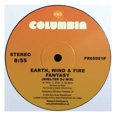 LP Earth, Wind & Fire: Fantasy / Can't Hide Love